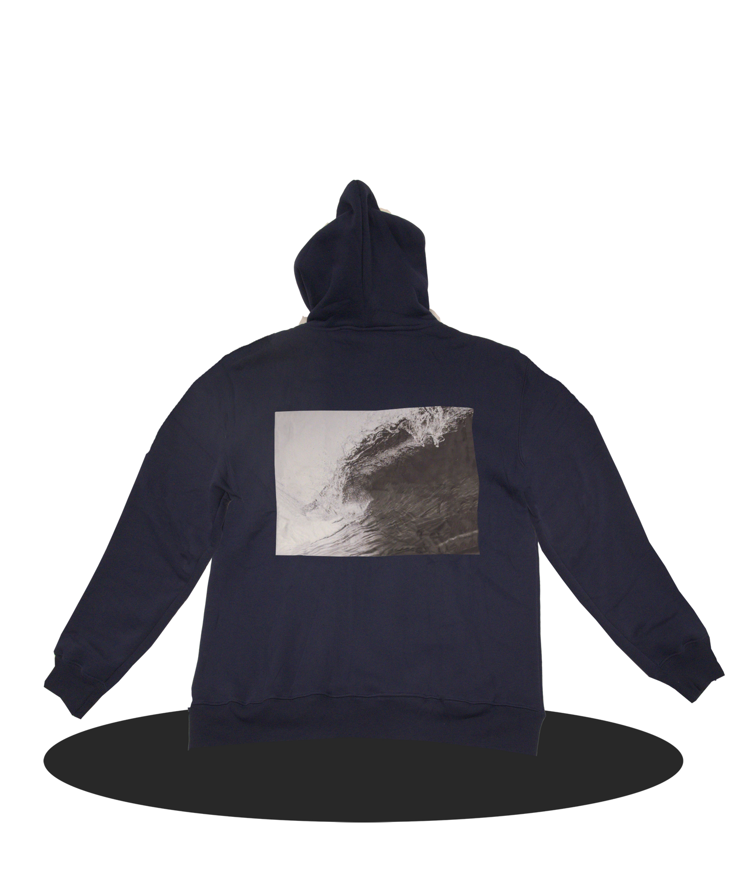 Navy Blue - Hoodie - D Wave P1