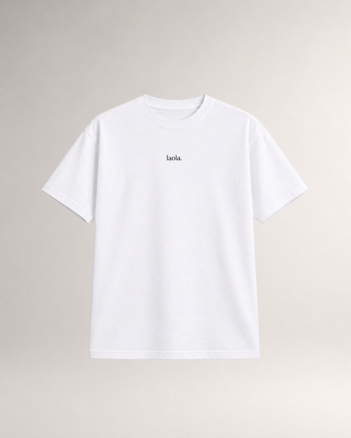 White t-shirt - laola