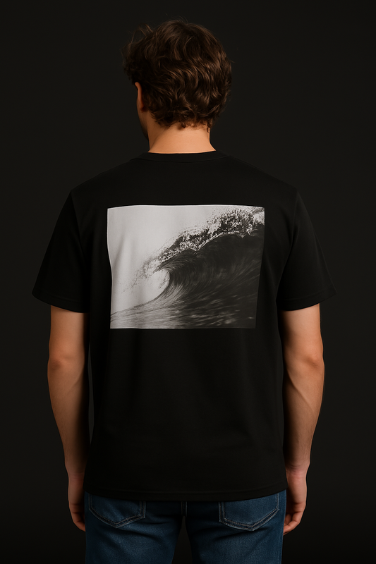 Black T-Shirt - D Wave P1