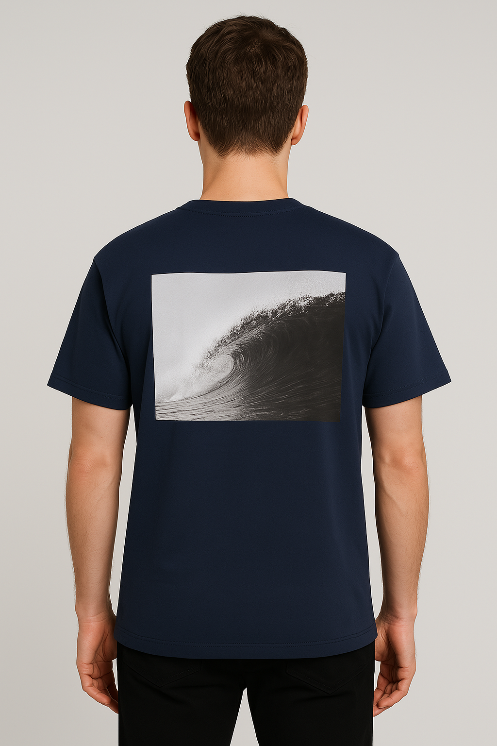 Navy Blue T-shirt - D Wave P1