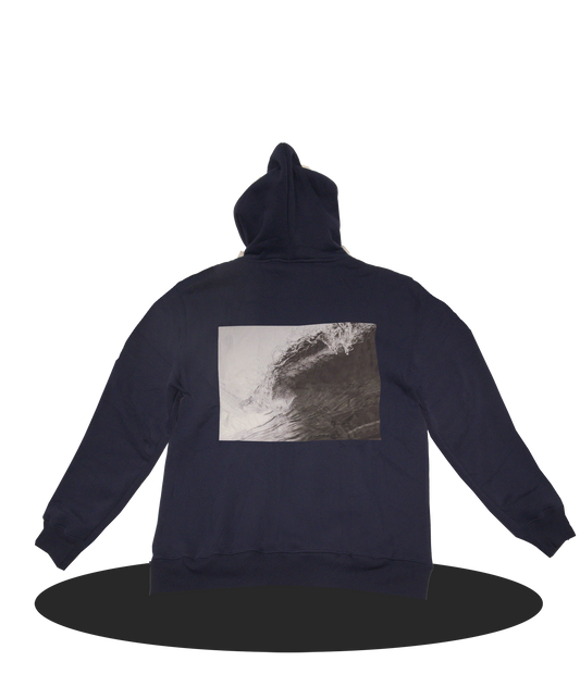 Navy Blue - Hoodie - D Wave P1