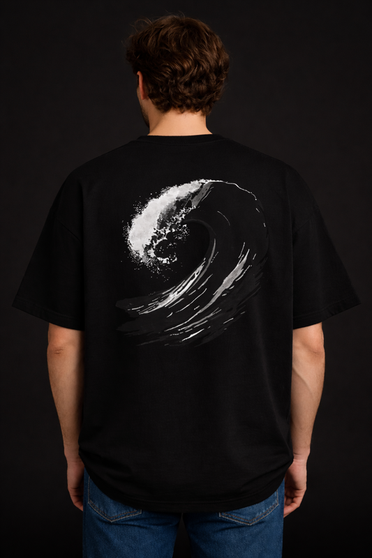 Black T-Shirt - D Wave P2