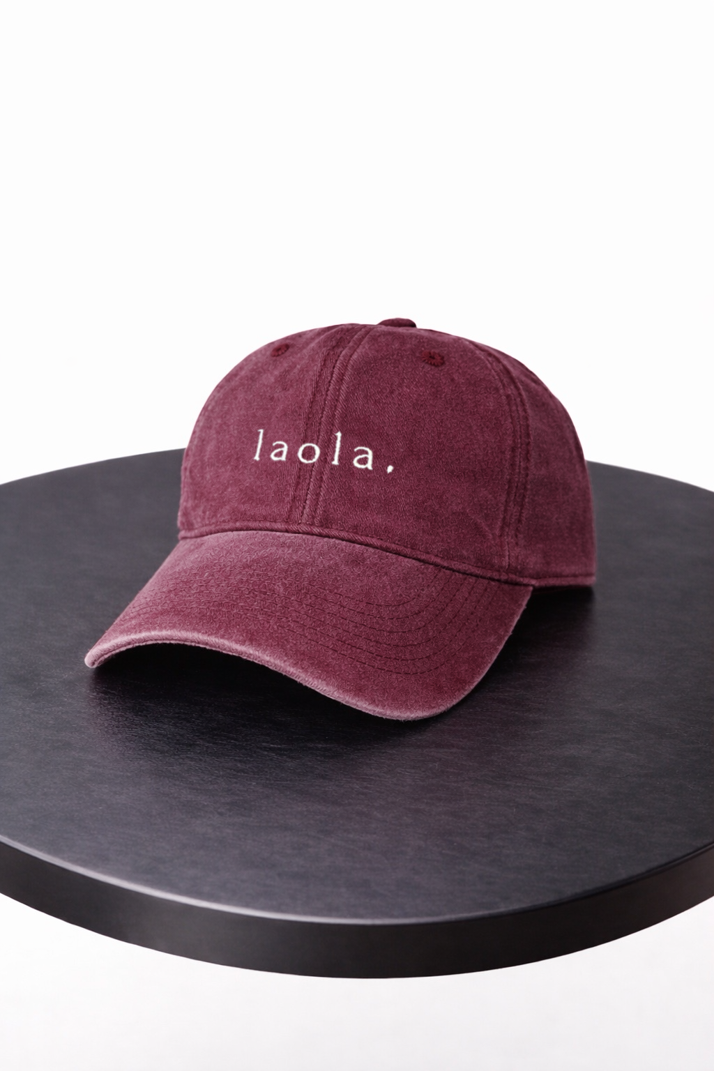Cap - Washed Víol Red - laola